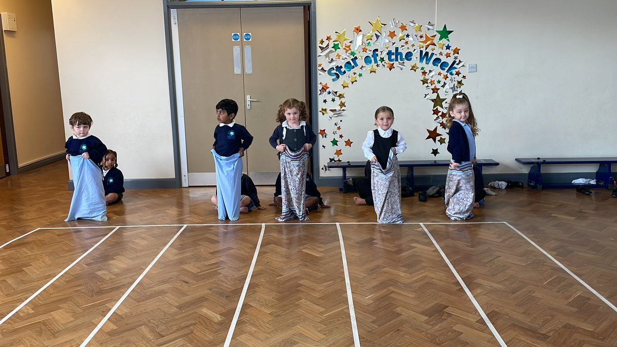hbknursery's tweet photo. Summer term means 1 thing..,, sports day prep is well underway. Our PE lessons are focussing on staying in 1 lane! How are they smashing it already on week 1 ? @HighbankPrimary @HighbankSport #sportsday #Pehub #HardWorkPaysOff https://t.co/8fOZgS9Uc3