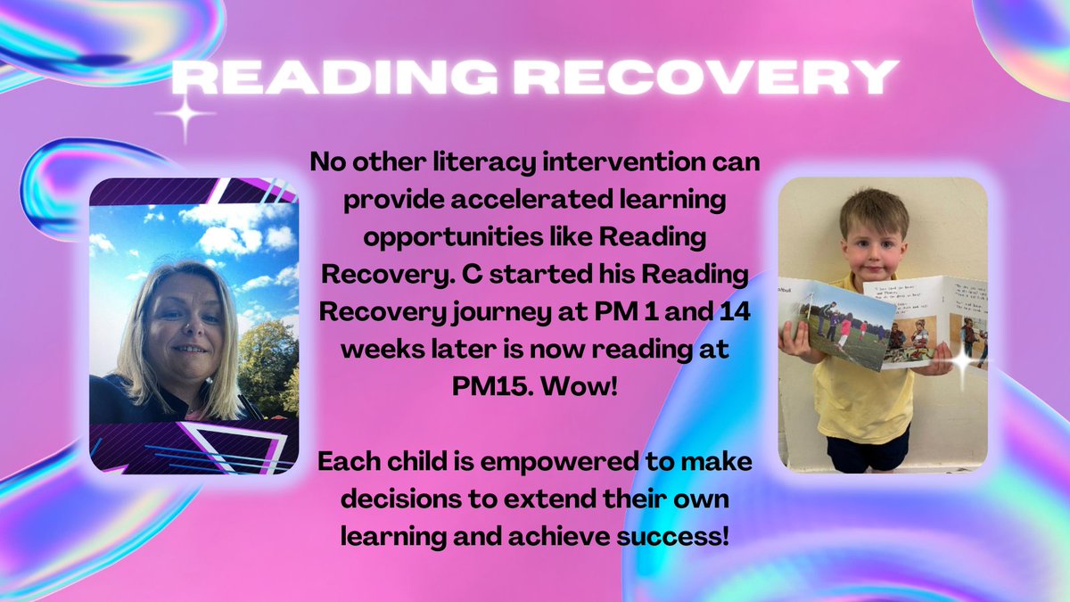 Today we are celebrating with <a href="/PaulineLawson13/">Pauline Lawson</a> from <a href="/EagleshamPS/">EagleshamPS</a> as she reflects on the acceleration of one pupil in #ReadingRecovery. Well done 'C', we are very proud of you! #ChangingLives @ILC_RREurope