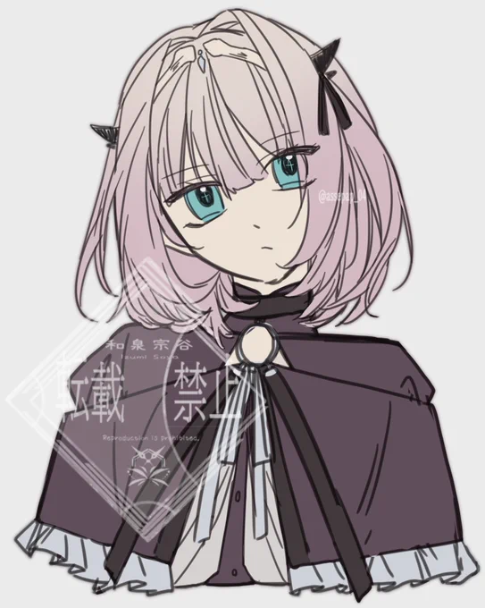 読切用に考え中の創作です～～その内公開したい 【静寂のレガリア】 #イラスト #illustration