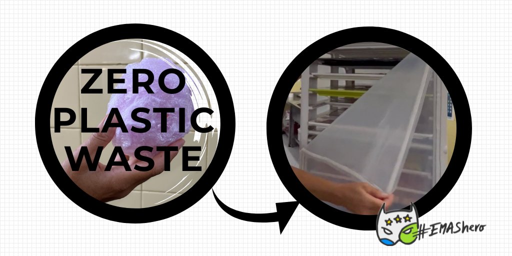 #EMASHero solutions to reduce plastic film consumption in #restaurants #hotels and be + circular Kitchen and catering trolleys with reusable silicone cover washable in the dishwasher. We've already tested it in #EMAS hotel and it works! #ECOchallenge #ZeroPlasticWaste #CircHotel