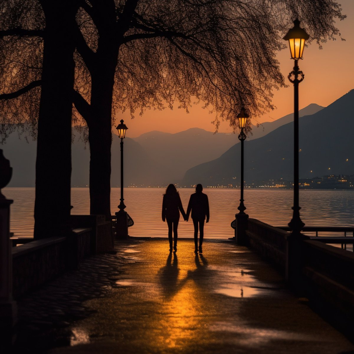 Lake Como was beyond compare.
The water shimmered and the fairy-tale shoreline of neat lawns, sculpted trees and graceful buildings were bathed in gold. fairy-tale

#fabatoms #atomverse