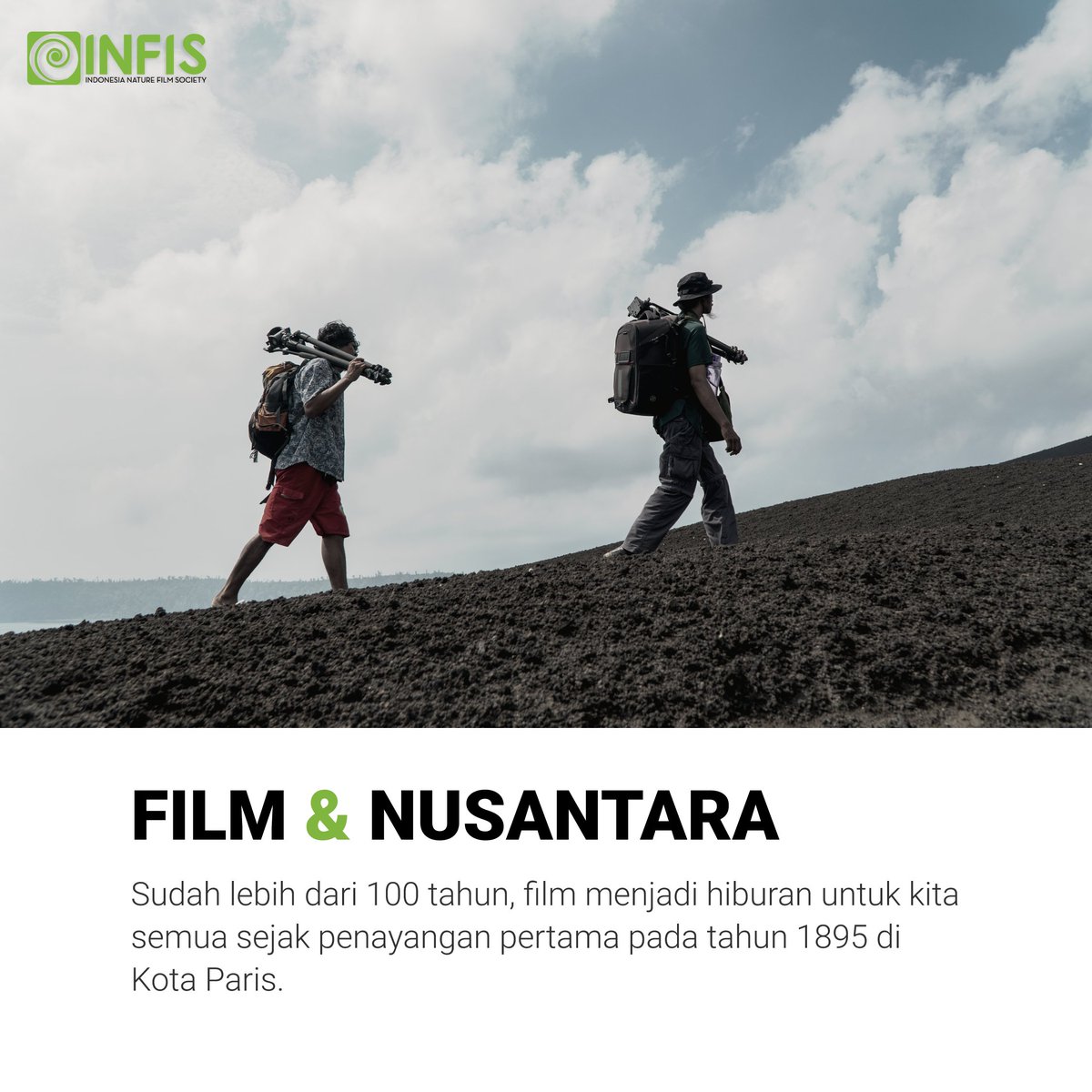 InatureFilms's tweet photo. #SobatINFIS kami yakin, menonton film sudah menjadi hobi wajib untuk kita semua.

Simak konten di atas ya untuk tahu sedikit tentang film dan perjalannya di Nusantara.

#INatureFilms #INFIS #Films #FilmDokumenter #FilmsHistory https://t.co/1VrjddW3rn
