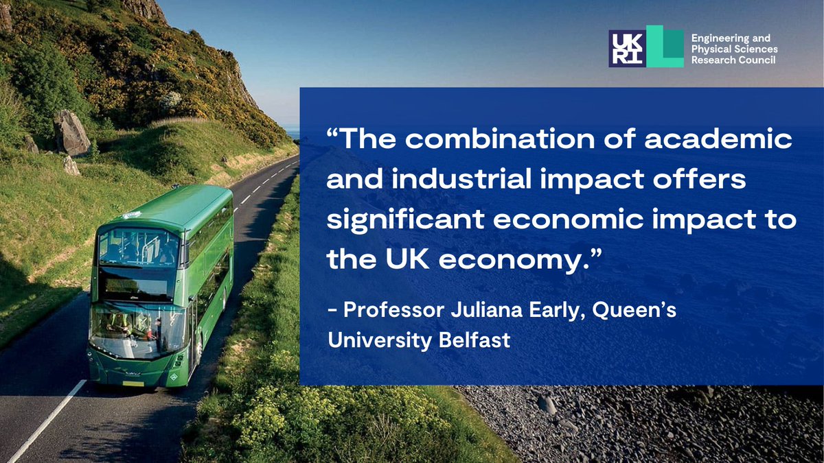 EPSRC's tweet photo. Air quality is a major public health concern and buses play a vital role in reducing our emissions. @Queens_Belfast and @Wright_bus are developing zero emission technologies to help the public transport industry use cleaner energy. https://t.co/9TyqgzEedh #ProsperityPartnerships https://t.co/JDqeA9EHa3