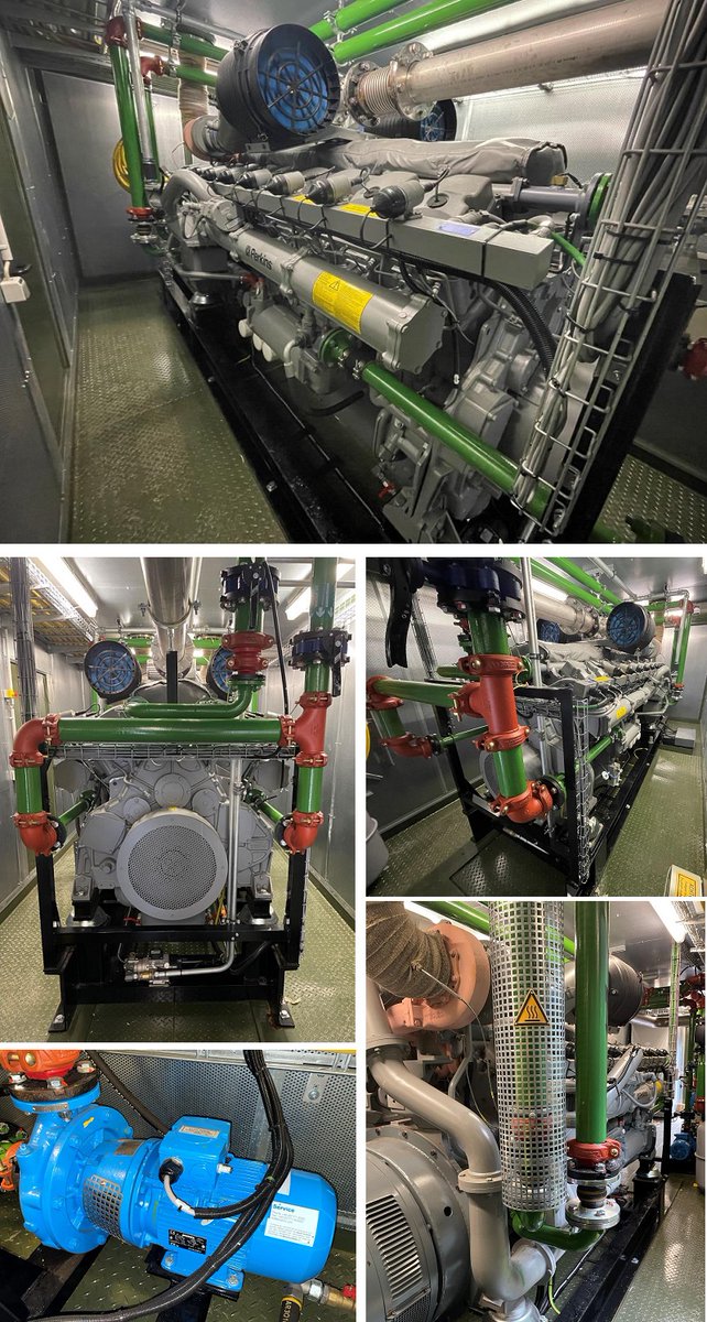 PerryProcess's tweet image. Lindenberg 748Kw Gas Engine Generators - Little Use with 8 Immediately Available
Contact us for further details.
📞 +44 (0)1325 315 111
📧 ppel@perryprocess.co.uk
Model LIAG 700
Perry Stock # VL1546-01
View online: ow.ly/5Hqg50OGsyW
#biogas #biogasplant #powergeneration