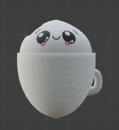 A mochi in a cup!, cute and yummy at the same time, just a silly concept that I made on the fly, nothing too fancy #roblox #blendermodel #RobloxUGC #RobloxUGConcept #blenderconcept