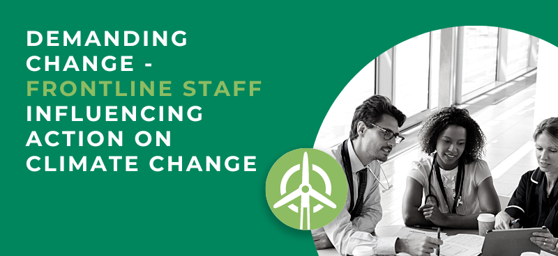 CleanMedEurope's tweet photo. #Frontline healthcare staff are highly influential in their organisations and play a critical role in supporting the sector to reduce its emissions. Happening now at #CleanMedEurope, we hear from #healthcare professionals working to adopt low carbon practices. https://t.co/RvZEmRYXgi