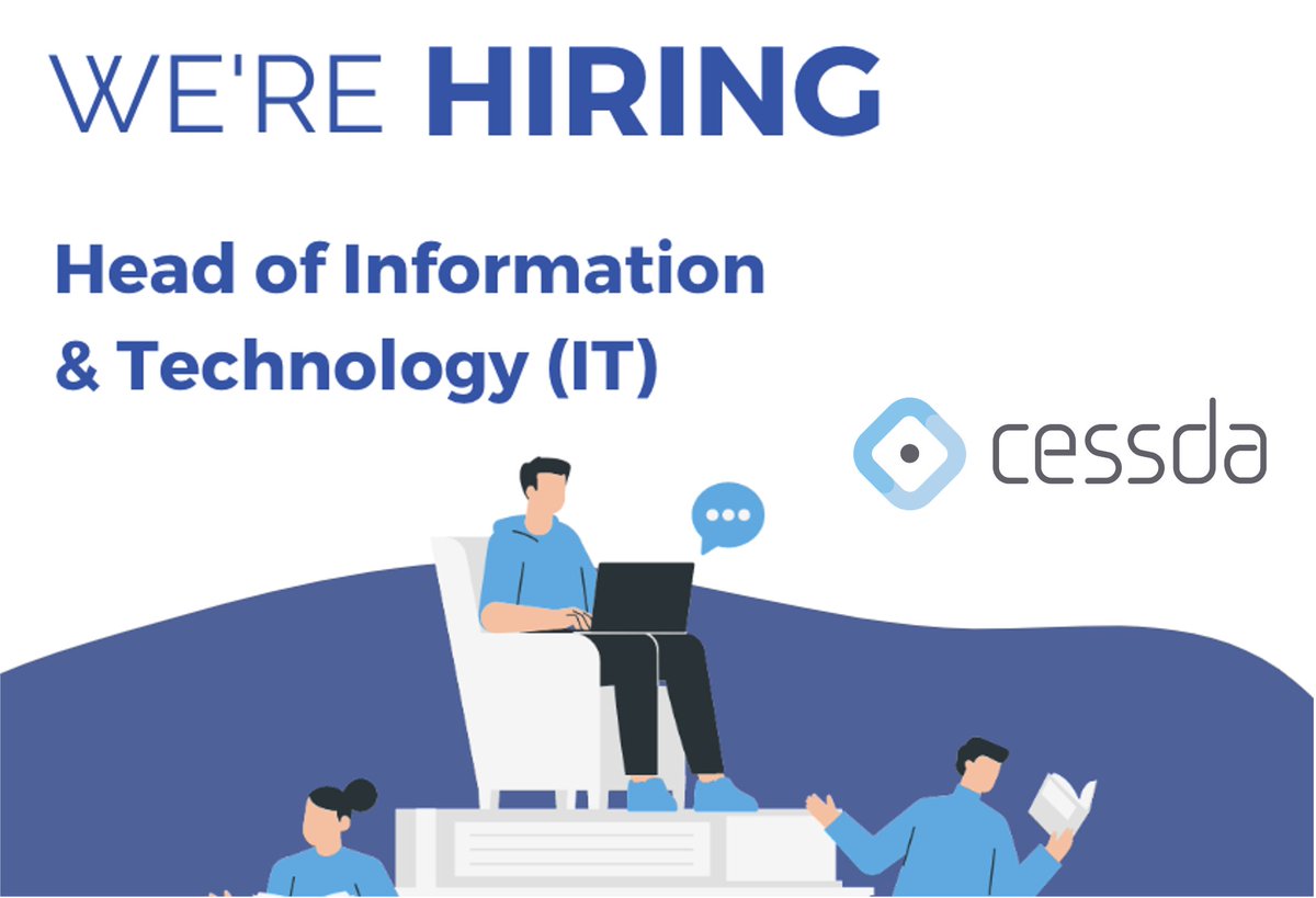 CESSDA_Data's tweet photo. ⏰ Last chance alert!
The deadline to apply for the Head of IT role at @CESSDA_Data is just 2 days away!
Leave your mark in the #socialsciences scientific community!
Apply now before time runs out: https://t.co/EmXqmKl6PW
#JobOpportunity #HeadofIT #InternationalResearch" https://t.co/Jo1c43ZaNU