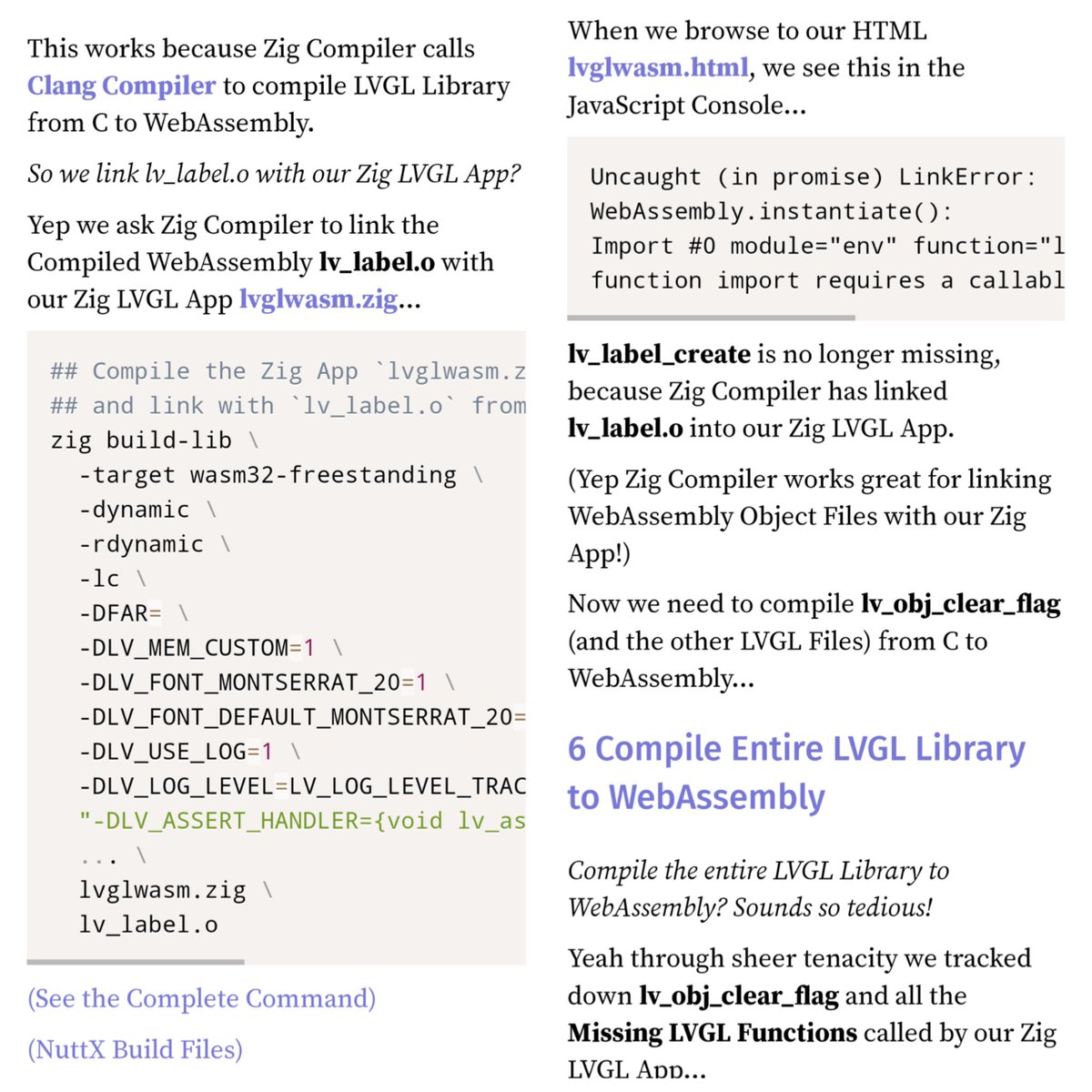 #ZigLang Compiler calls Clang Compiler to compile #LVGL Library from C to #WebAssembly

Article: lupyuen.codeberg.page/articles/lvgl3…