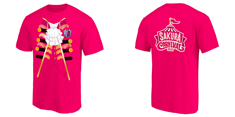 SAKURA CARNIVAL団長風Tシャツ 先行受注販売📡 7/17(月・祝)開催の中西