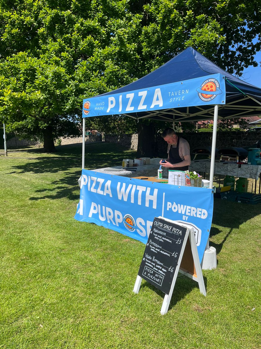 CoorieFood's tweet photo. It was an afternoon filled with fun at the Blackhall Sports Day on Saturday! ☀️

We had a sell out day, serving up an amazing 180 pizzas! 🍕

A great #community #event, thank you for having us @blackhall_csc we're looking forward to the next one already! 

#PizzaWithAPurpose https://t.co/yJ527oaHmo