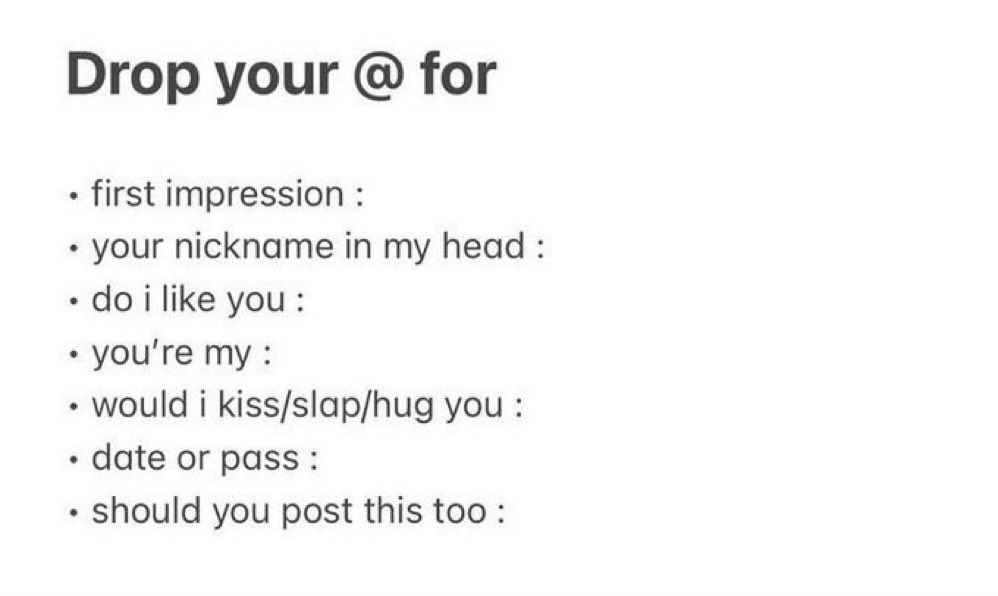 i swear i won't ghost this. y'all already know the drill.