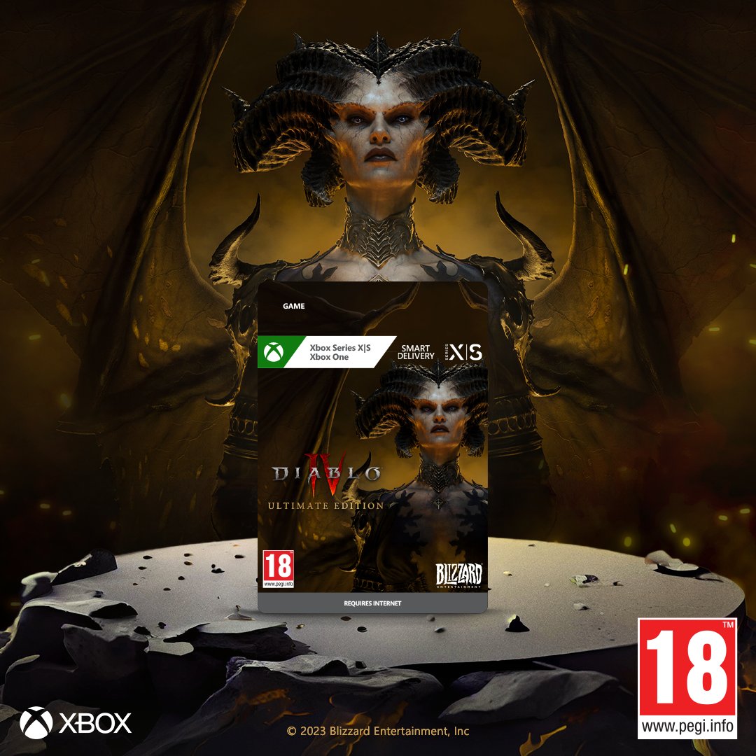 XboxNL's tweet image. Wil je kans maken op het winnen van een Diablo VI Ultimate Edition Xbox token? 🔥

✔ Volg @XboxNL 
🔁 RT dit bericht
🗨 Reageer met je favoriete Diablo IV class