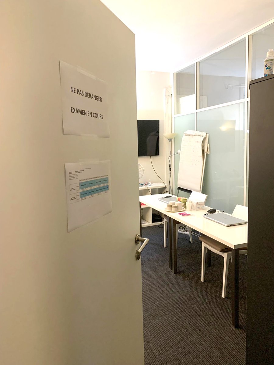 ⏰ Après 9 mois d'#alternance en #contratpro au sein des enseignes HEMA et NORMAL, les étudiants de la session Employé(e) commercial(e) en magasin, passent leurs examens !

Nous leur adressons tous nos vœux de réussite et l'obtention du Titre RNCP niveau 3🎓

#exam #paris