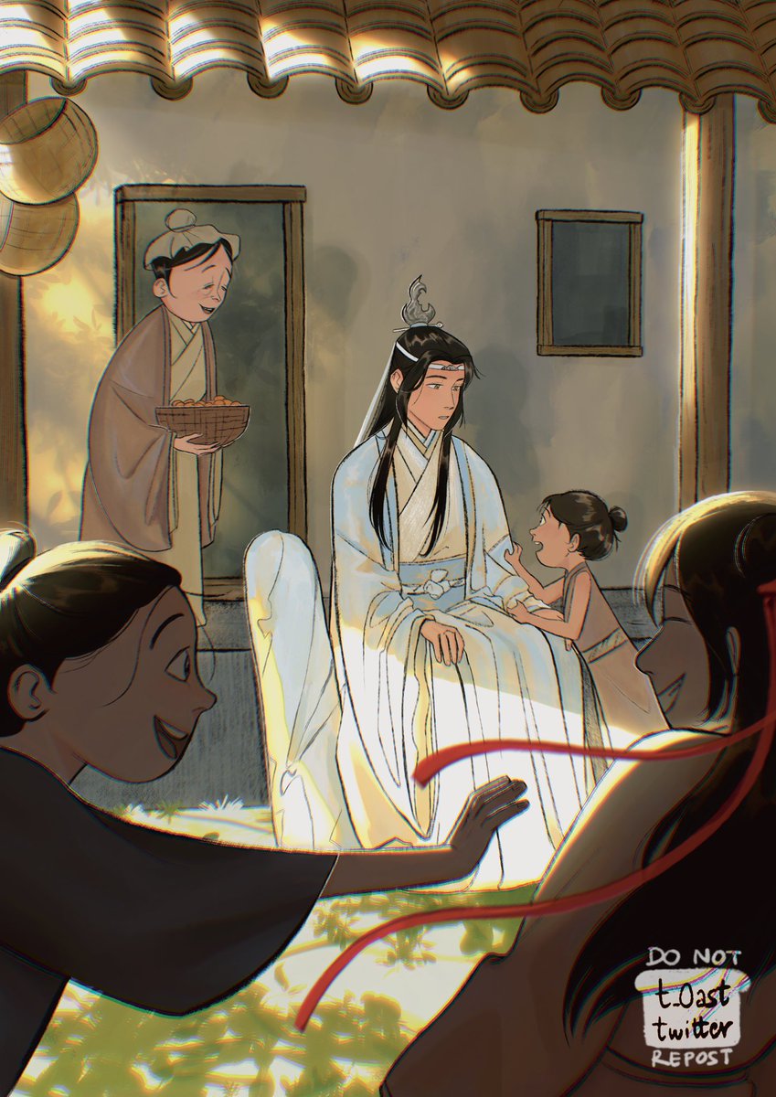 memories of youth ☁️ 
[my piece for <a href="/lwj_zine/">Bearer of Light: A LWJ Zine┊✈️ Zine Release!</a>]

#wangxian #mdzs #忘羡 #魔道祖师 #망무 #마도조사