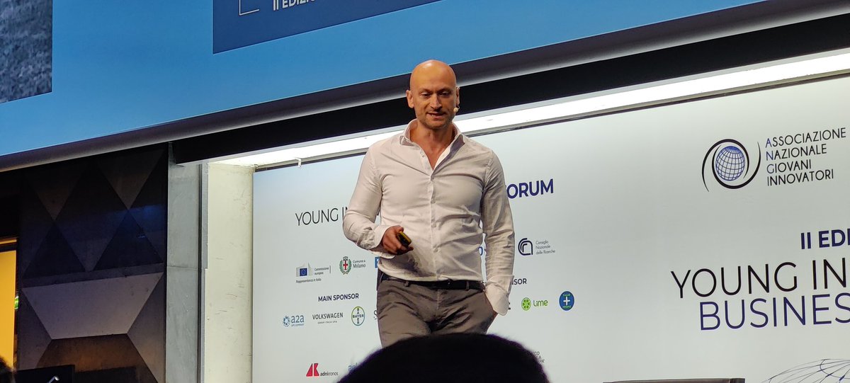 Cla_Gagliardini's tweet photo. Smart energy: il keynote speech di Patrick Oungre, @gruppo_a2a Group Head of Innovation, CVC and Digital Hub.
Link alla diretta: https://t.co/BBDZKbeJkS
#YIBF #YoungInnovators #ANGI #adv https://t.co/XSzTIHTOcu