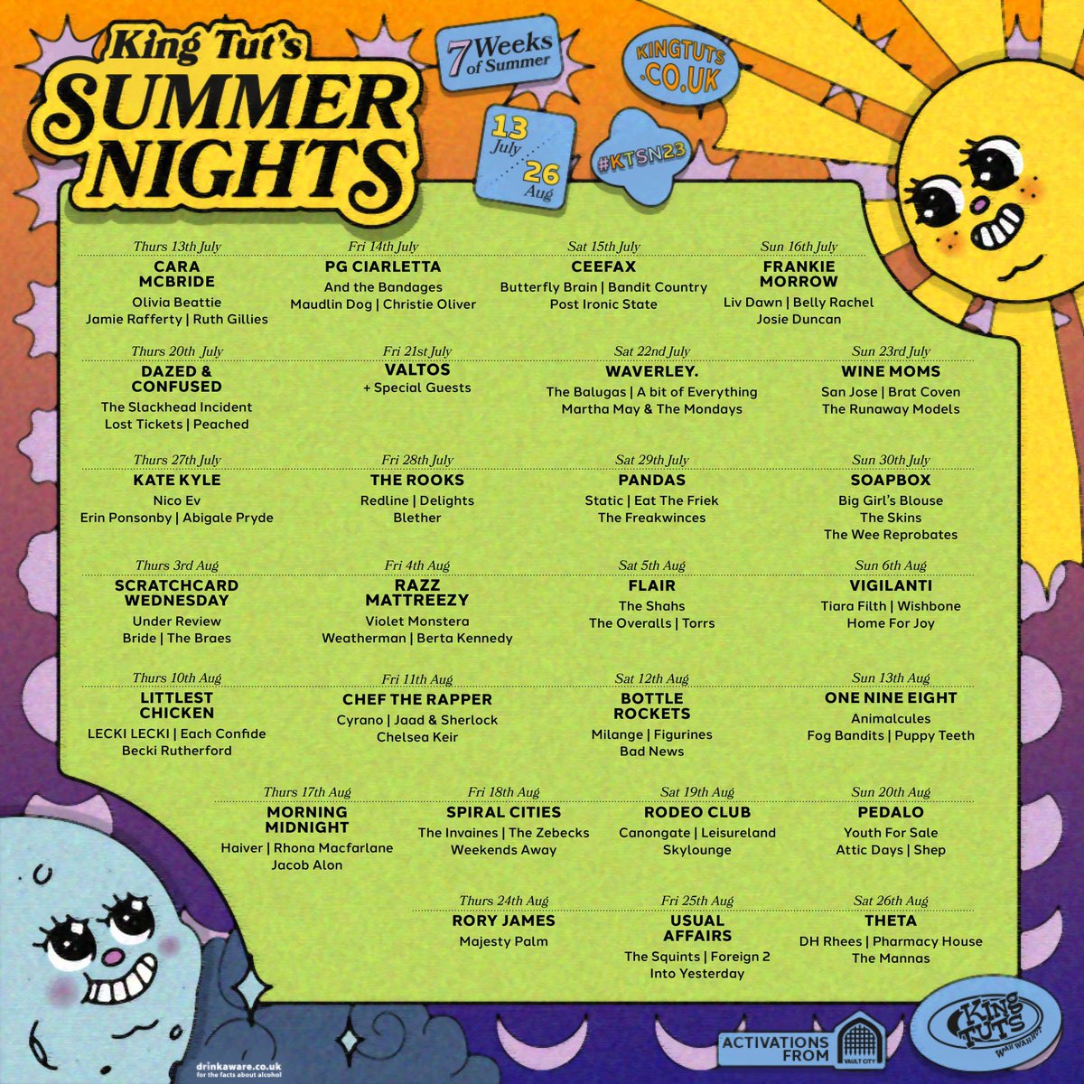 🚨TICKETS ON SALE NOW🚨

Tickets for my next gig at King Tuts on Friday the 14th of July are on sale now!⚡️

Would love to see yous all there whilst I rock out solo🤘🏻

🎟️🎟️ - ticketweb.uk/event/pg-ciarl…