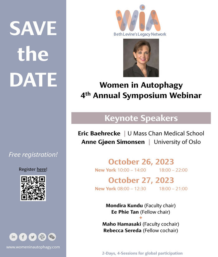 Women in Autophagy tweet media
