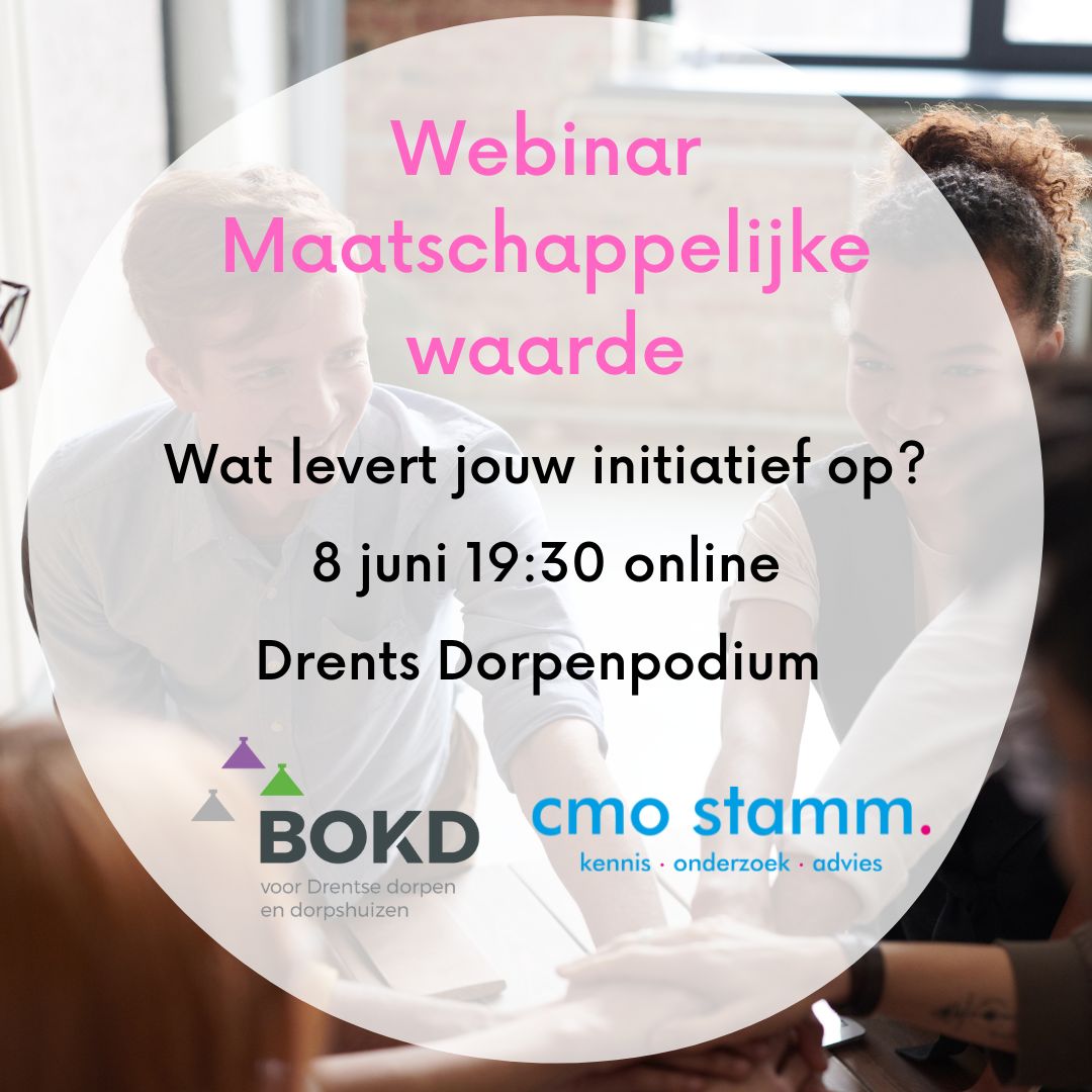 BOKDDrenthe's tweet photo. 📣 Ontdek hoe je de maatschappelijke waarde van jouw dorp, buurt- of dorpshuis kunt aantonen! Leer tijdens het webinar op 8 juni hoe je concrete resultaten kunt laten zien en wat het jou oplevert. Meld je nu aan voor het Drents dorpenpodium: https://t.co/0KZJQoSSWZ https://t.co/8dch0DsVts