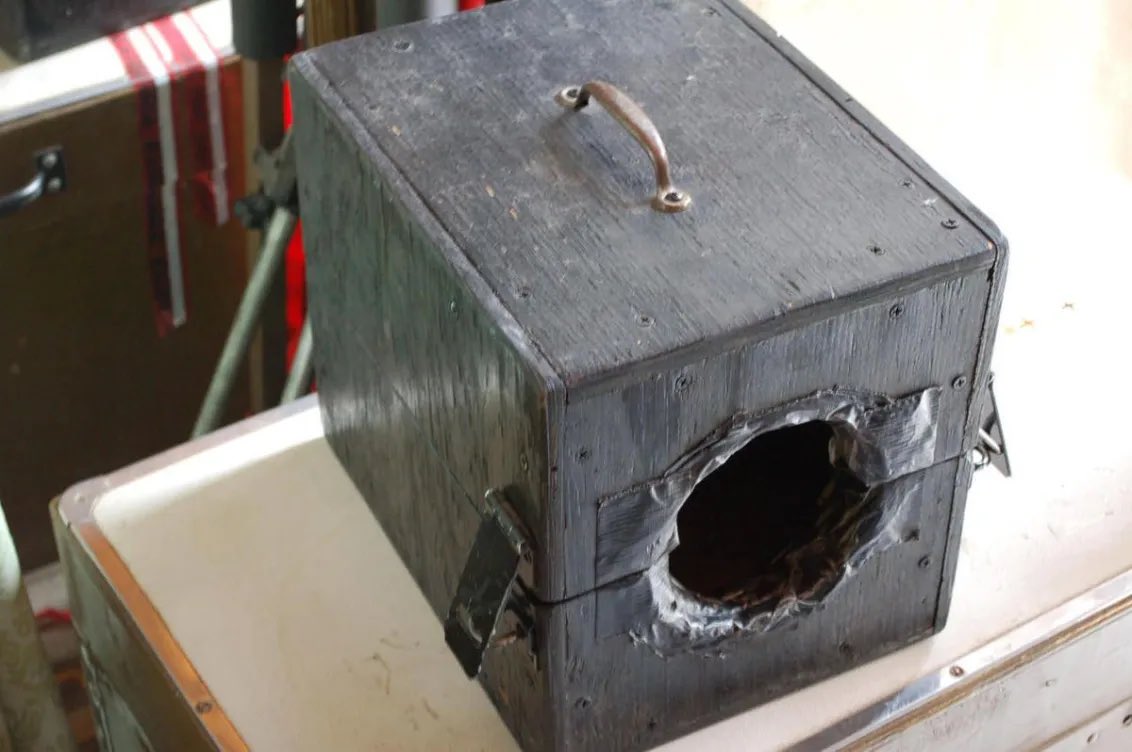 Morbid Knowledge on Twitter "A torture box found in serial killer