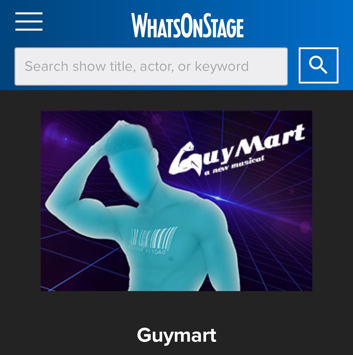 toughnuttheatre's tweet photo. Our show, on What’s On Stage? This is wild! 🥹🎭
Please come and see it, it’s going to fun! 🥰
——
📍 King’s Head Theatre, Islington, London
🗓️ 30th June - 6th July
🎟️ Link to tickets in bio 🎟️
#newmusical #guymart #kingsheadtheatre #london #londonmusicals #queermusical https://t.co/CbofVKsfM8