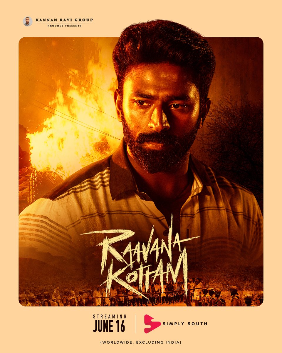 Welcome to the land of Raavana Kottam.

#RaavanaKottam, streaming on Simply South from June 16 worldwide, excluding India.