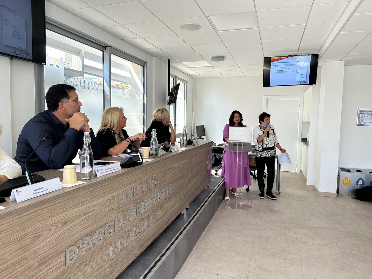 AggloBastia's tweet photo. ▪️Conseil Intercommunal de Sécurité et de Prévention de la Délinquance #CISPD.
Véritable espace d’échanges entre acteurs institutionnels et associatifs, la 3ème Assemblée Plénière du CISPD s’est tenue ce jour au siège de la CAB. https://t.co/KRUj9Ka6nO