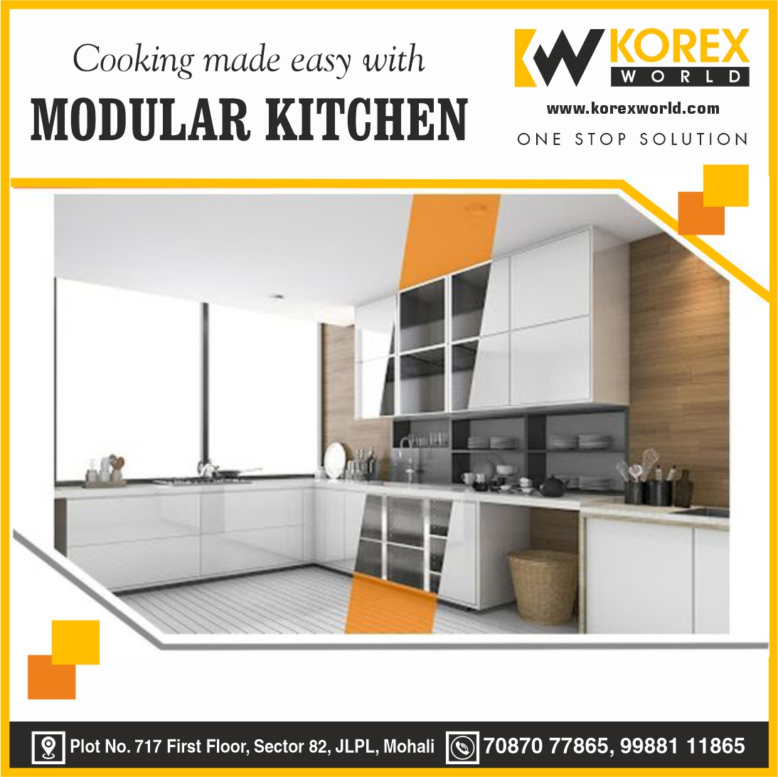 korexworldkw's tweet photo. Modular Kitchen is the Ultimate, Stylish, and Most Importantly, Affordable way to bring a New Kitchen into your Home
Visit:https://t.co/hkOnRgiU9W
Contat: +919988111865
#kitchenmodular #modularhomekitchen #kitchensetmodular #modularcommercialkitchen #modularkitchens https://t.co/byzuv2Rjz6