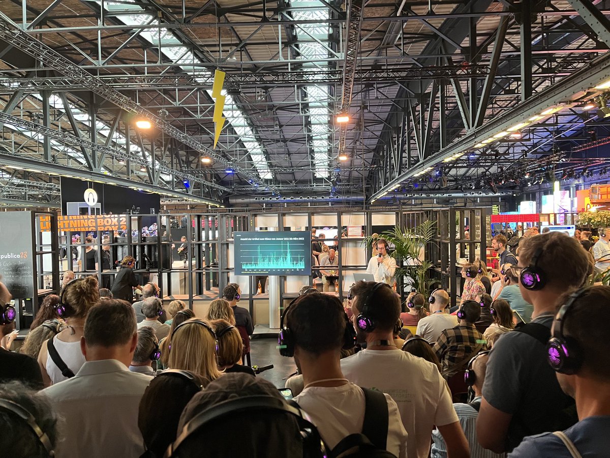 Vielen Dank für das rege Interesse heute bei meinem Talk zum #Klimawandel auf der ⁦<a href="/republica/">re:publica</a>⁩!