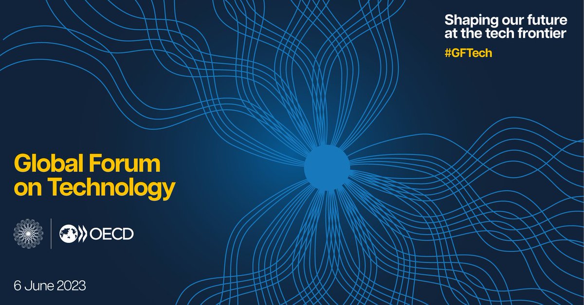 OECD's tweet photo. The inaugural OECD Global Forum on Technology kicks off today.
#GFTech will facilitate a global dialogue and co-operation around the development of responsible and values-based technology.
Watch the live opening, with remarks from SG @MathiasCormann: https://t.co/scg6zihyTh https://t.co/RA2mMihF3Y