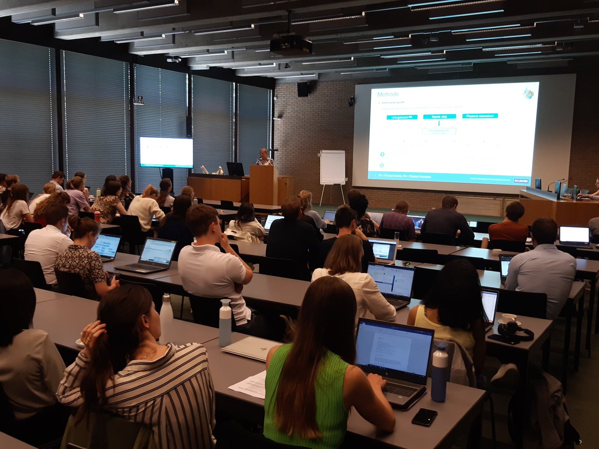 DocDay2023 under way, great to get to know all research done at the Faculty of Movement and Rehabilitation Sciences <a href="/KU_Leuven/">KU Leuven</a> <a href="/KULeuvenPT/">KU Leuven PhysioTher</a>