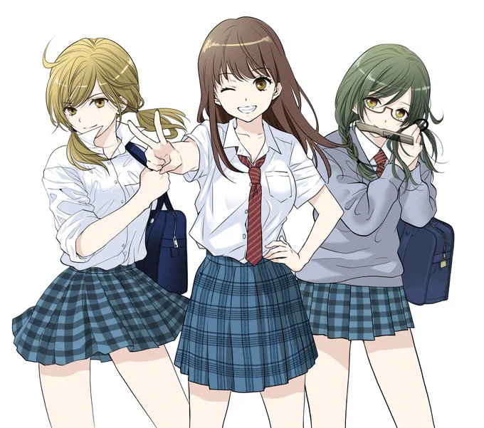 #この作品がなかったら今の自分は存在しなかったと言っても過言ではない作品アレです#女子高生GIRLSHIGH 
