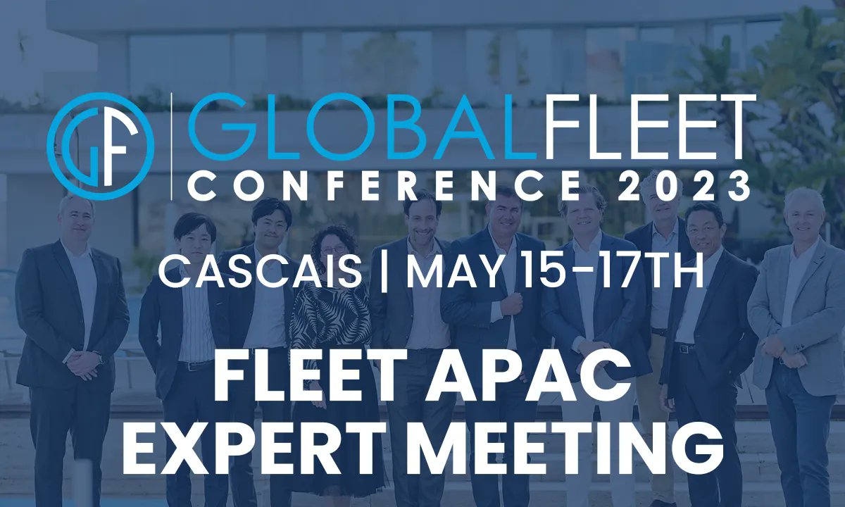 🈺⛩️🏯This year 2023 has also seen the first Fleet Apac Expert Meeting - live edition - during the Global Fleet Conference in Cascais.

✨And we have exciting news ➡️ we're lauching the Fleet Apac Advisory Board⬇️

buff.ly/3IWkExq