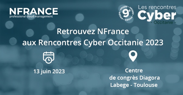 NFrance_cloud's tweet photo. 📣Retrouvez-nous le 📆13 juin sur le📍 stand 14 @RCOcyber 
🤝@DupinJanson et Cyrielle Maria seront  ravies de vous accueillir pour échanger autour de vos projets d'hébergement et d'infogérance informatique. 💥La sécurité de vos données reste au cœur de nos préoccupations.
#Cloud https://t.co/2QMbR9NnKe