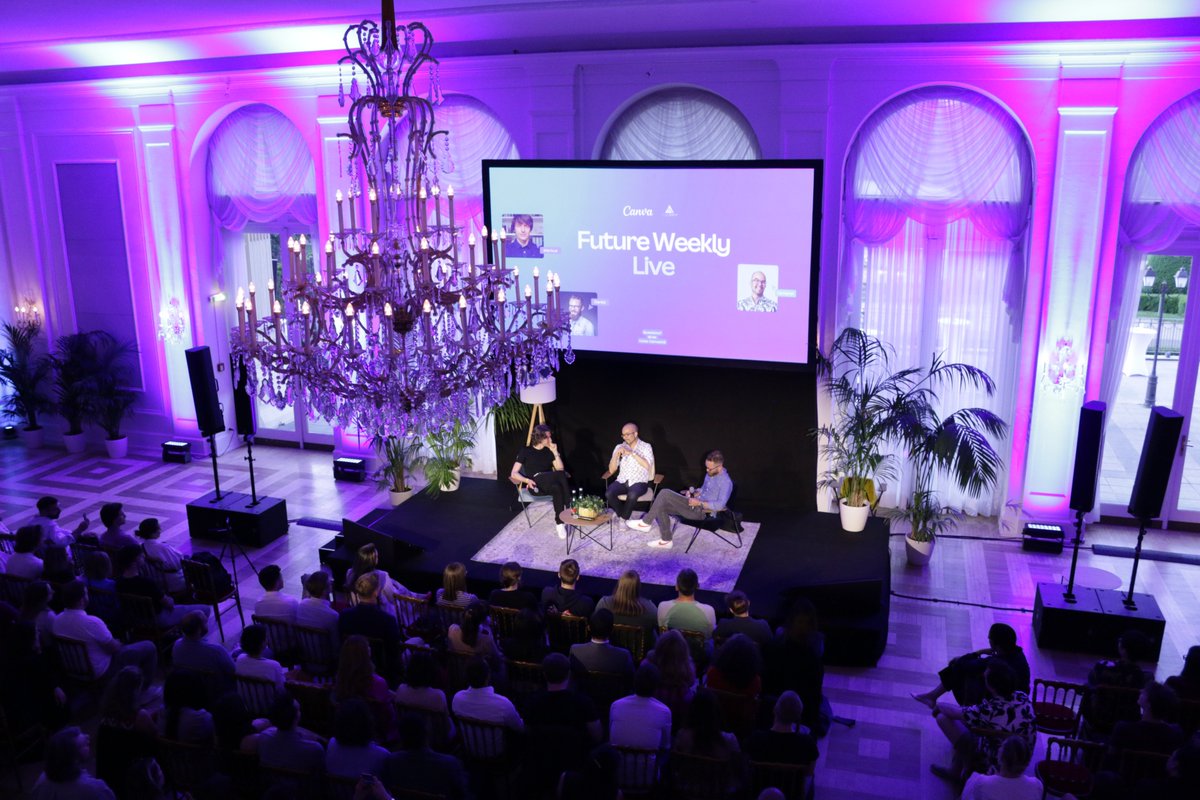 Markus Raunig (@markusraunig) on Twitter photo Building a 40-billion-dollar startup that truly revolutionized a whole industry is quite a rare feat. That's why we invited 400 of our best friends for a live recording when it became clear that <a href="/canva/">Canva</a> co-founder <a href="/themaninblue/">Cameron Adams</a> would be joining us for a <a href="/future_weekly/">Future Weekly Podcast</a> deep dive. Building a 40-billion-dollar startup that truly revolutionized a whole industry is quite a rare feat. That's why we invited 400 of our best friends for a live recording when it became clear that <a href="/canva/">Canva</a> co-founder <a href="/themaninblue/">Cameron Adams</a> would be joining us for a <a href="/future_weekly/">Future Weekly Podcast</a> deep dive.