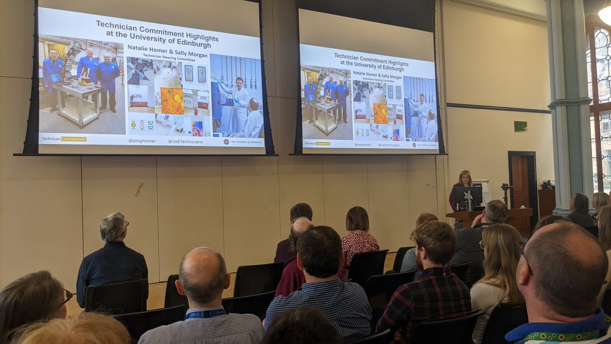 UoETechnicians's tweet photo. Hearing from @zinghomer and Sally Morgan about the Technician Commitment Highlights @EdinburghUni  #ScotTechConf https://t.co/YAsXgGw78h
