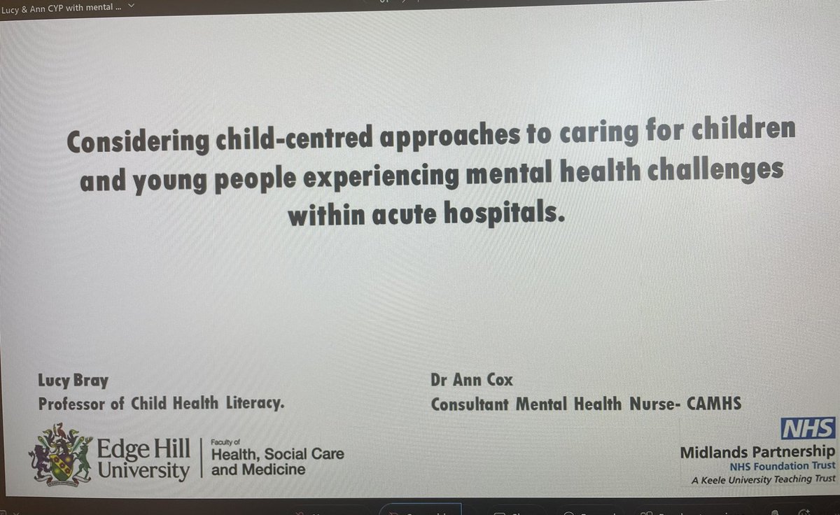 CNMEMayoRos (@cnmemayoros) on Twitter photo ⏱ count down is on ‘#children & young people with mental health challenges in acute setting #RCYP <a href="/LucyBray9/">Lucy Bray</a> <a href="/AnnieCoxy/">Dr Annie Cox RMHN</a> starting 11am Register 👉 hse.webex.com/webappng/sites… <a href="/AppelbeCora/">CoraAppelbe</a> <a href="/MarissaBMcC/">MarissaButler</a> <a href="/annette_cuddy/">Annette Cuddy</a> <a href="/ImeldaByrnei/">Imelda Byrne</a> <a href="/KarenLe81096871/">Karen Leonard</a> <a href="/siobhanmh/">Siobhán Horkan💙</a> <a href="/cathcorbett/">Catherine Sheridan</a> <a href="/MaireadL2/">Mairéad Loftus</a> ⏱ count down is on ‘#children & young people with mental health challenges in acute setting #RCYP <a href="/LucyBray9/">Lucy Bray</a> <a href="/AnnieCoxy/">Dr Annie Cox RMHN</a> starting 11am Register 👉 hse.webex.com/webappng/sites… <a href="/AppelbeCora/">CoraAppelbe</a> <a href="/MarissaBMcC/">MarissaButler</a> <a href="/annette_cuddy/">Annette Cuddy</a> <a href="/ImeldaByrnei/">Imelda Byrne</a> <a href="/KarenLe81096871/">Karen Leonard</a> <a href="/siobhanmh/">Siobhán Horkan💙</a> <a href="/cathcorbett/">Catherine Sheridan</a> <a href="/MaireadL2/">Mairéad Loftus</a>