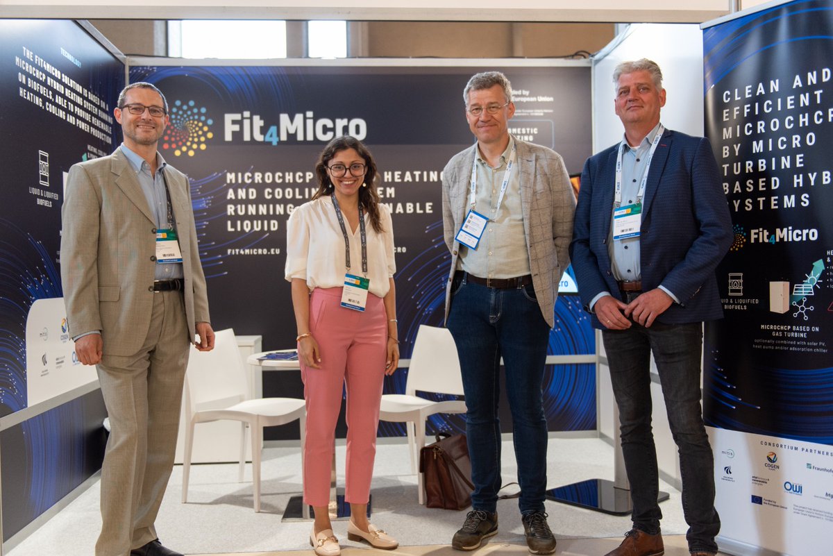 ⚙ The Fit4Micro Project is attending the 31st <a href="/EUBCE/">EUBCE - European Biomass Conference and Exhibition</a> 
in Bologna this week! 

🔎Find us in the exhibition area, at booth n. 15, where our Project coordinator Michel Delanaye will display the project's main activities and objectives.