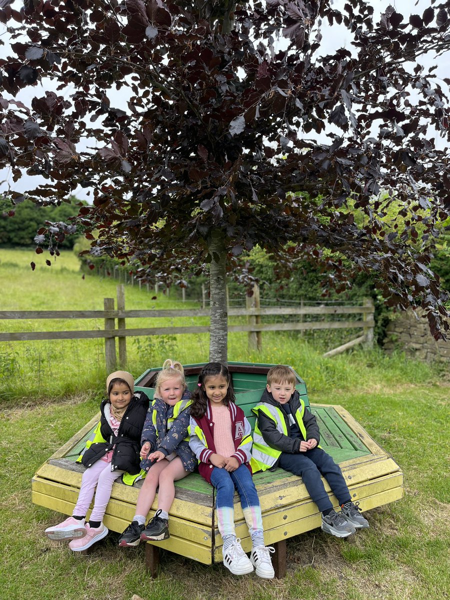 Just having a little rest … we are such busy explorers #SucceedTogether #BeYourselfAlways #EYFSFarmTrip