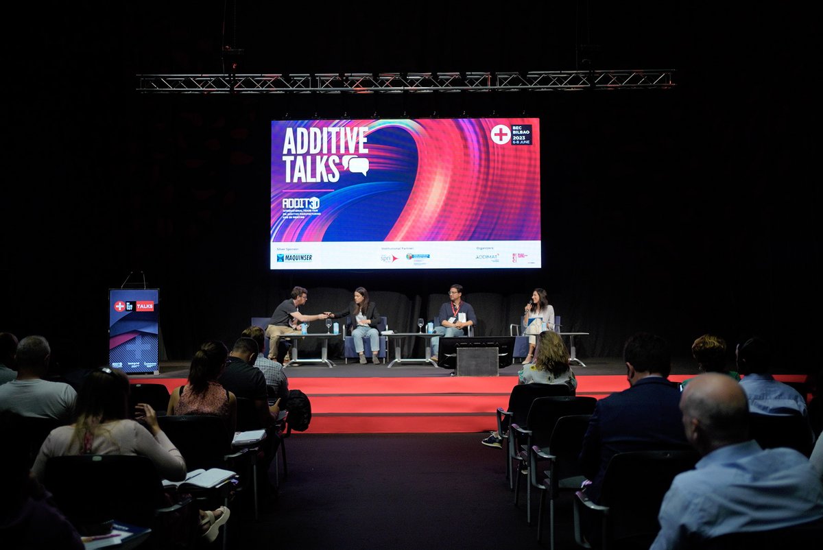 BEC_Bilbao's tweet image. En la jornada de hoy, dedicada a los #AdditiveTalks, representantes de empresas de 1º nivel compartirán experiencias propias y tratarán temáticas como las configuraciones láser innovadoras 📐 para la fabricación aditiva de metal 🔬; innovación 💡 y software en impresión 3D 🖨️...