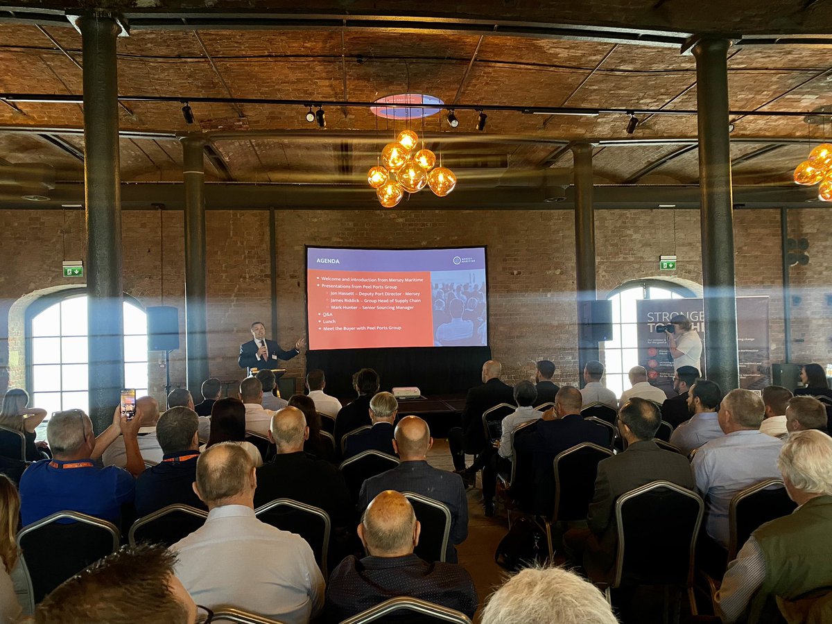 Today we are delighted to be hosting our June Face-2-Face with <a href="/PeelPorts/">Peel Ports</a>! Opening the event today, we are hearing from Chris Shirling-Rooke, CEO at Mersey Maritime.