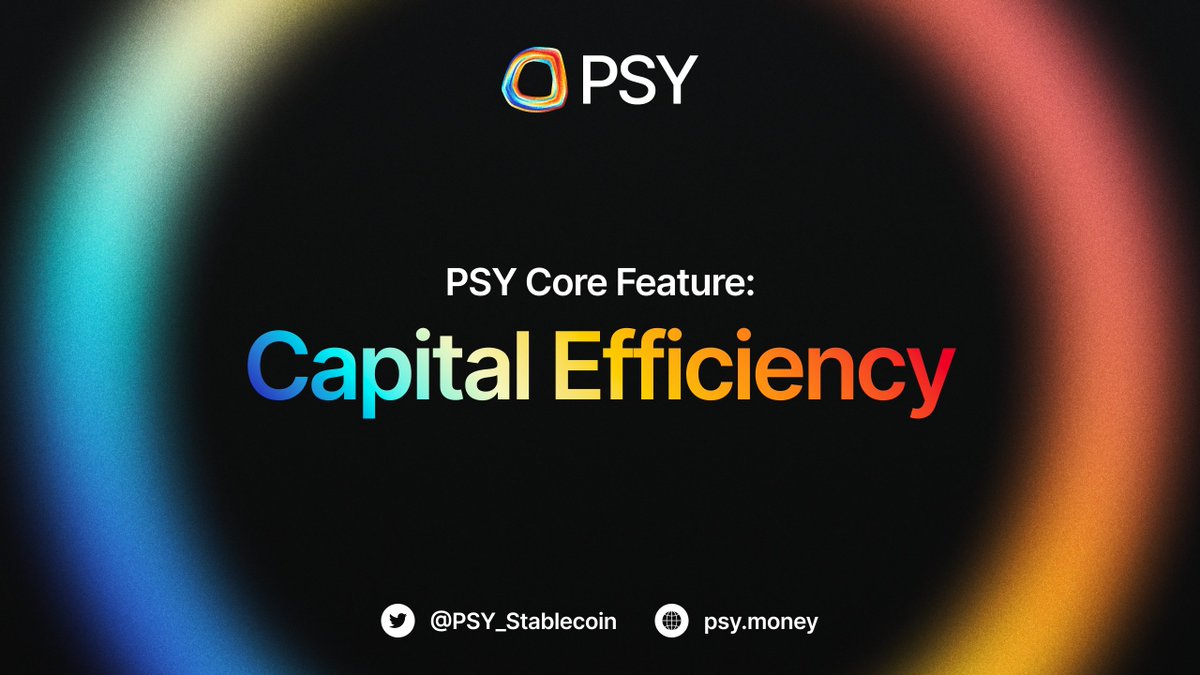 PSY_Stablecoin's tweet photo. 😎 PSY's Core Feature brings the cool factor to crypto! 😎  

💪 Capital Efficiency: With a Collateral Ratio of 110%, your capital works harder so you don't have to. Now that's smart investing! 💪

#DeFi #LSDFi #SLSD #stablecoin https://t.co/eUpJnCAYWs