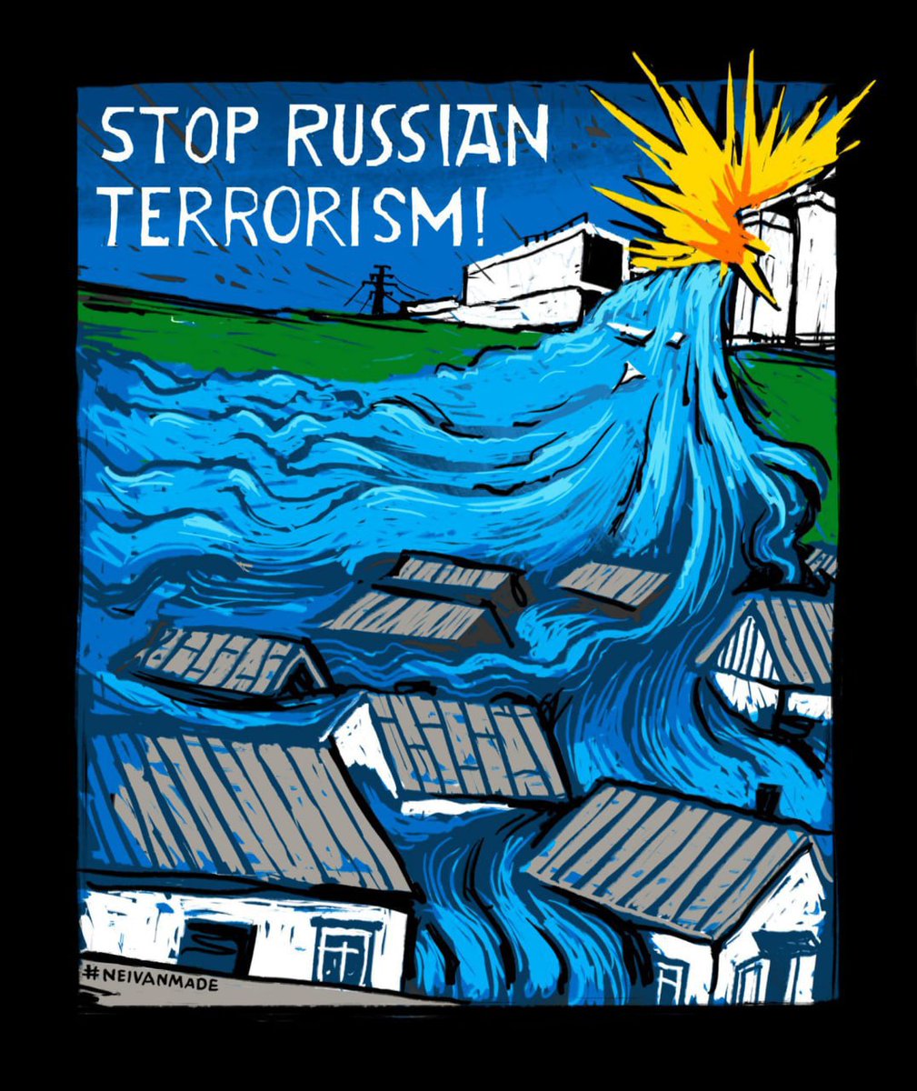 Blowing up Kakhovka HPP is yet another proof of Russian genocide policy against Ukrainians.

Russia has no place in UN Security Council or the UN in general, or any other international organizations. 

Terror against Ukrainian energy objects and destroying Ukrainian fertile…