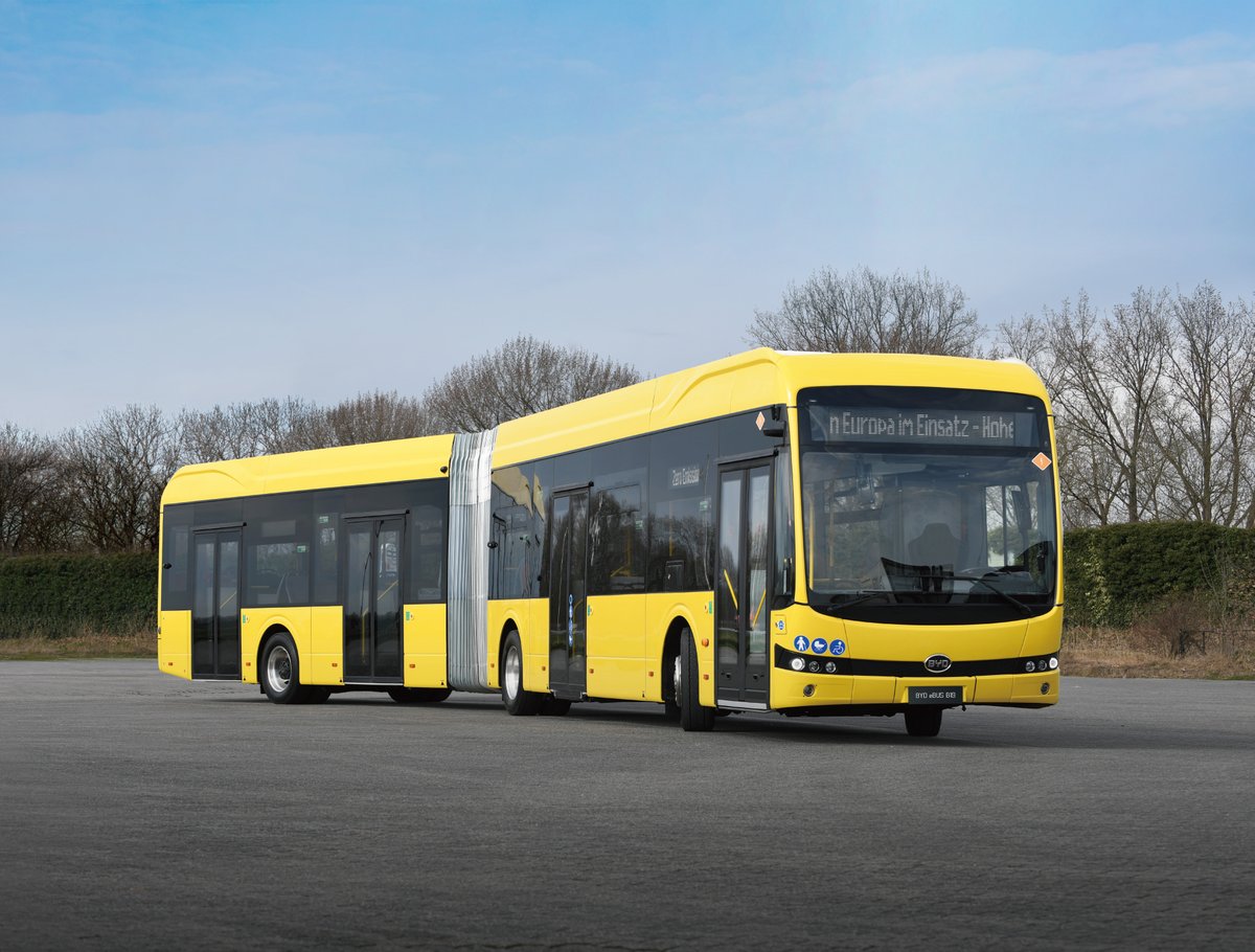 BYD is proud to unveil two incredible eBus innovations at the UITP Global Public Transport Summit 2023.  The BYD eBus B19 and the BYD-Castrosua 12-metre eBus.

Join us at Hall 7, Stand 7G 100.

#BYD #eBusInnovations #GreenMobility #UITP2023