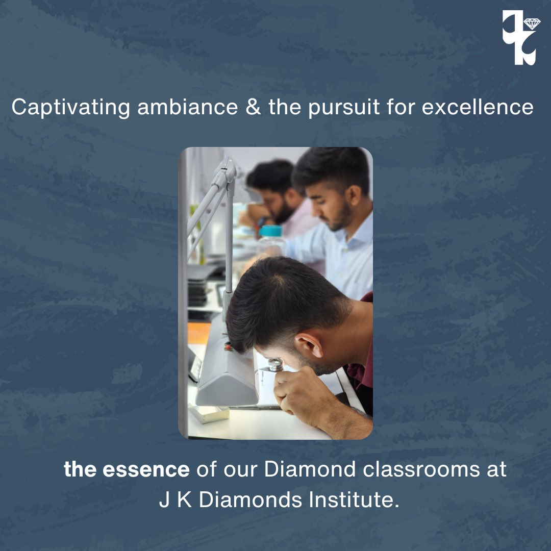 JKDIGJ's tweet image. Experience the captivating Diamond classroom of @JKDIGJ , where passion converges to create sparkling dreams! (1/2)
#diamonds #diamondgraduate #diamondcourse #polisheddiamond #roughdiamonds #practicaltraining #businessstartup #marketknowledge #careeringemsandjewellery