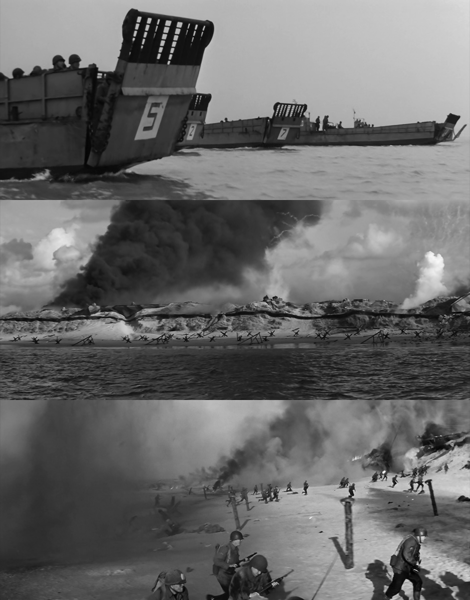 Jun 6th 1944 - The #DDay landings. Allied forces landed at Normandy and immediately came under fire. Depicted in #TheLongestDay and #SavingPrivateRyan