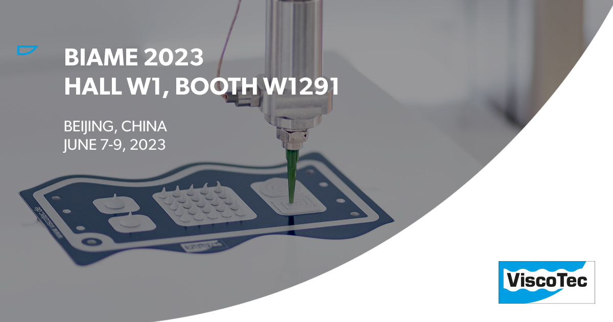 #BIAME 2023 starts tomorrow!

ViscoTec China will be there and we are really looking forward to it!

Visit us at booth W1291 in hall W1, we are already very excited about many discussions about various applications in the #Automotive industry.

#Dispensing #Dosing #China