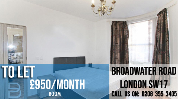Room for Rent in Broadwater Road, London SW17

Call us on 0208 355 3405

#bluestoneproperties #roomforrent #ukrentals