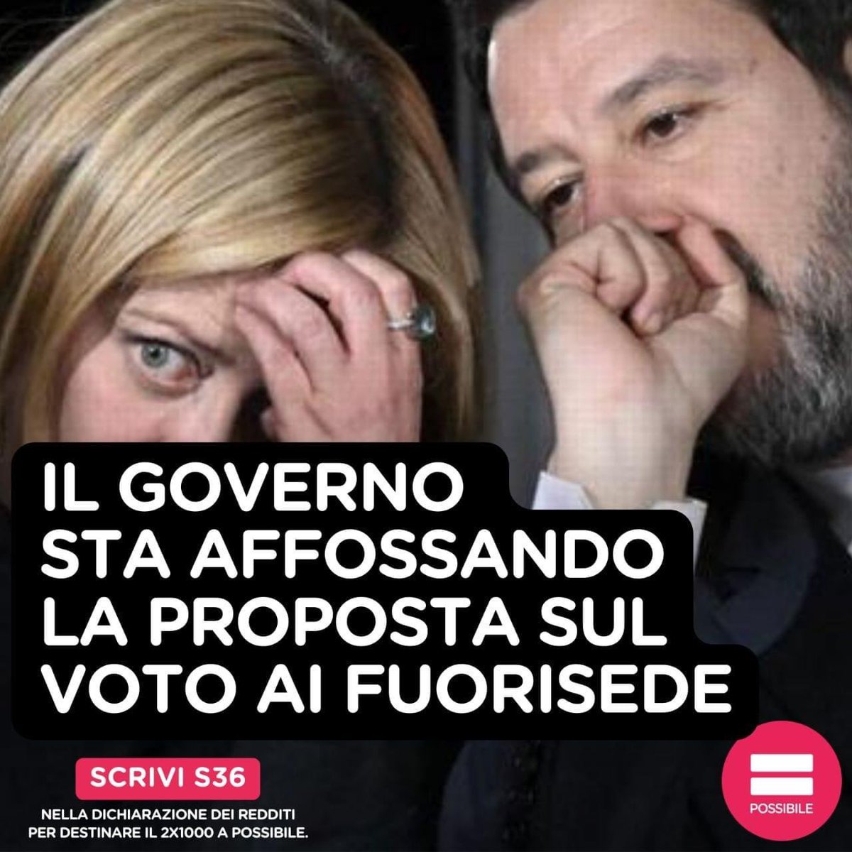 Lo sappiamo, lo abbiamo ripetuto spesso: quello del voto ai fuorisede non è una questione di nicchia. Riguarda milioni di studenti e studentesse, lavoratrici e lavoratori, che da anni di fatto vedono limitato il loro diritto di voto. 

Thread, 1/5.