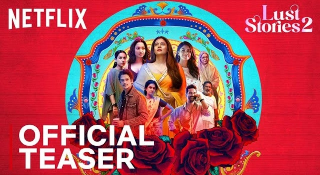 #LustStories2 is Coming on @NetflixIndia From 29, June.

#LustStories2OnNetflix 
 #Neenagupta #MrunalThakur #TillotamaShome #AmrutaSubhash  #TamannaahBhatia #VijayVarma  
#Kajol #KumudMishra