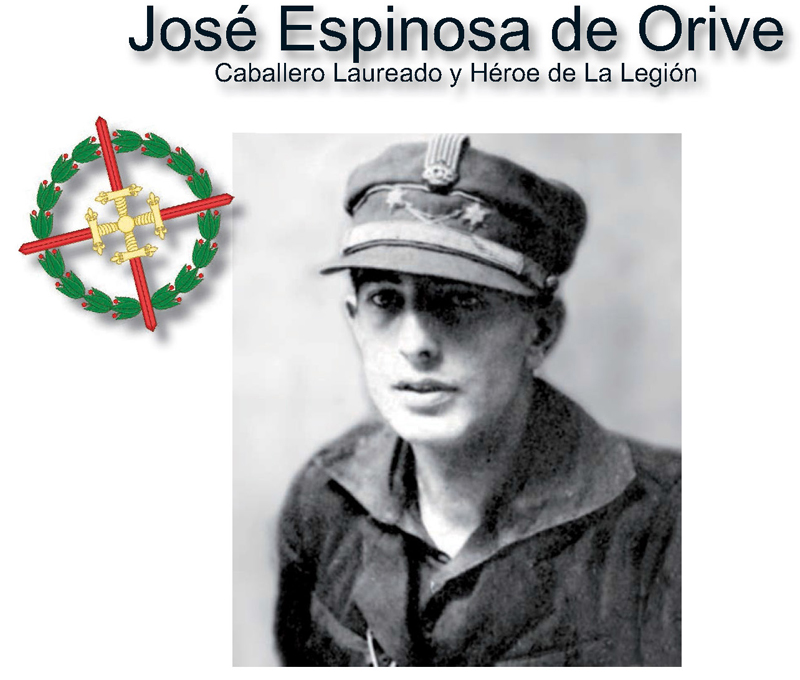 PlataformaMill1's tweet photo. Ayer, se cumplieron noventa y ocho años que, el entonces alférez José Espinosa de #Orive, pasaba a formar parte del #Tercio, haciéndose efectivo el ingreso en la 21° Cía de la VI Bandera de #LaLegión después de un breve periodo en el regimiento de Infantería Garellano nº 43. https://t.co/C0xpLXXOOF
